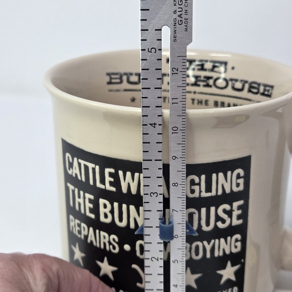 Yellowstone Bunkhouse Mug Dutton Ranch Cowboy Protect The Brand 20oz NWT - Picture 7 of 8